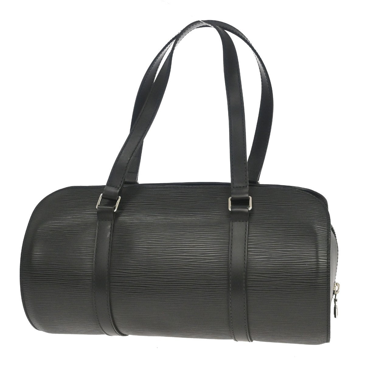 Louis Vuitton Soufflot Handbag Epi Leather, Black, Leather, Handbag