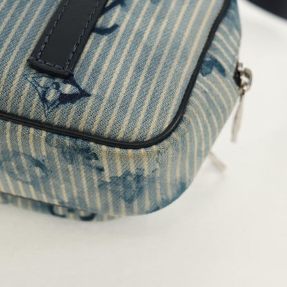 Louis Vuitton Outdoor Pouch Limited Edition Monogram Watercolor Stripes Denim, BLUE, CANVAS, Clutche & pouche