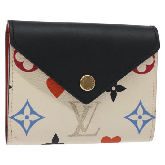Louis Vuitton Game On Card Holder Monogram Canvas and Epi Leather, WHITE, CANVAS, Card Holders