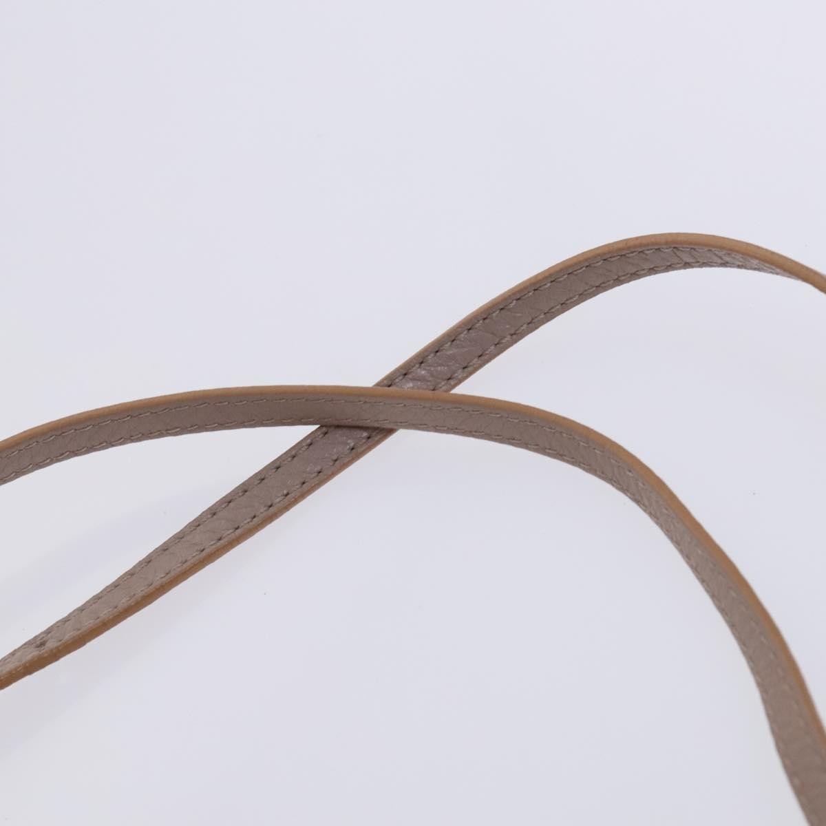 Chloe Lily Shoulder bag Leather, BEIGE, LEATHER, Shoulder bag