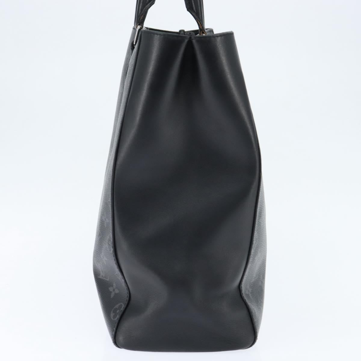 Louis Vuitton Grand Sac Bag Monogram Eclipse Canvas, BLACK, CANVAS, Tote bag
