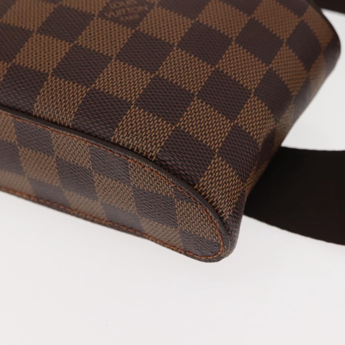 Louis Vuitton Geronimos Waist Bag Damier, BROWN, CANVAS, Shoulder bag