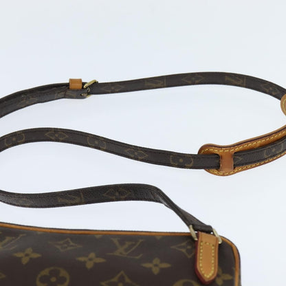 Louis Vuitton Pochette Marly Bandouliere Bag Monogram Canvas, BROWN, CANVAS, Shoulder bag