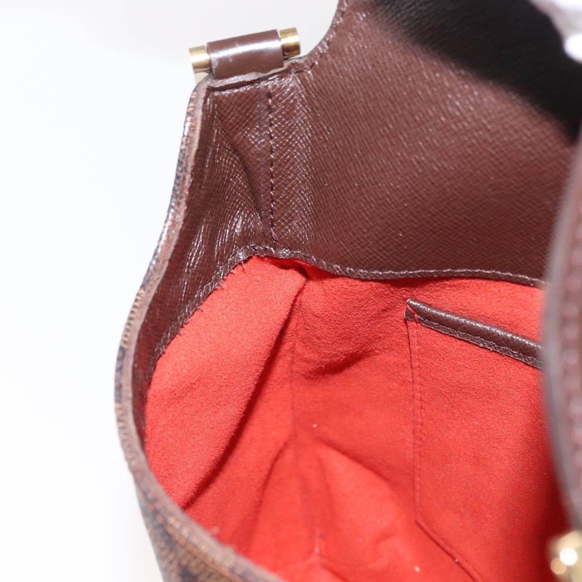 Louis Vuitton Musette Salsa Handbag Damier Canvas, BROWN, CANVAS, Shoulder bag