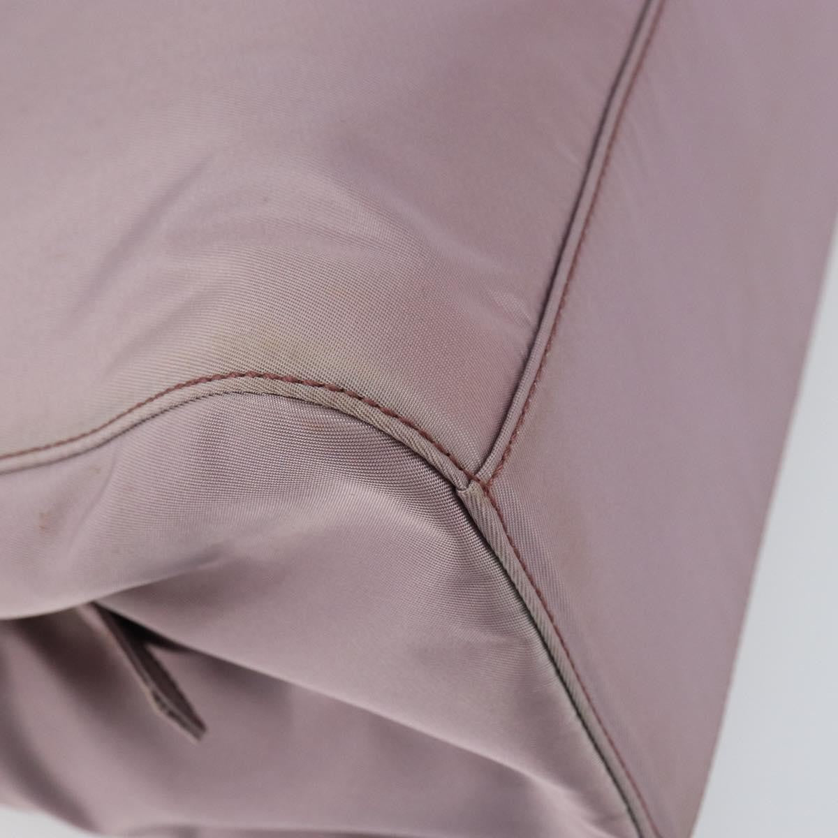 Prada Resin Handle Tote Tessuto, PURPLE, NYLON, Tote bag