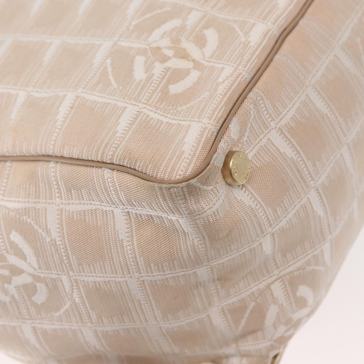 Chanel Travel Line Tote Nylon, PINK, NYLON, Tote bag