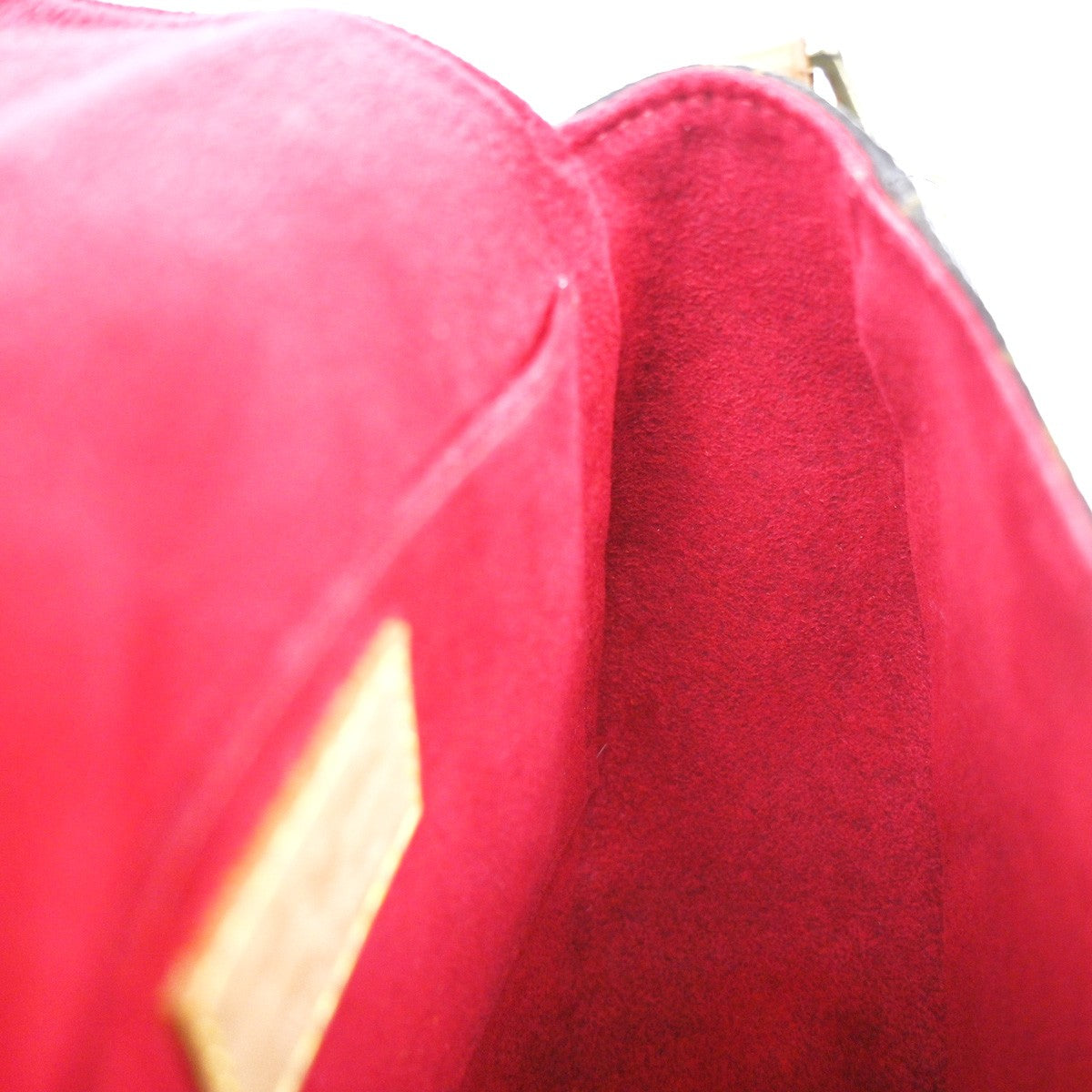 Louis Vuitton Tambourine Handbag Monogram Canvas, BROWN, CANVAS, Crossbody bag