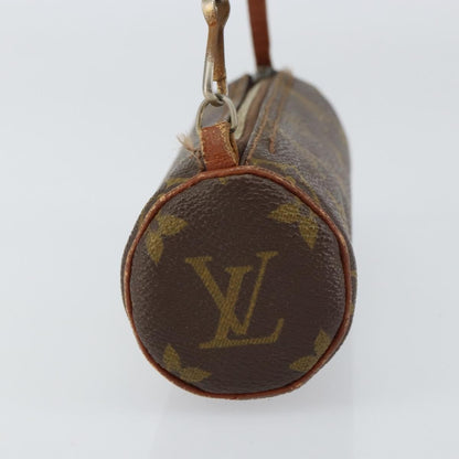 Louis Vuitton Papillon Pochette Monogram Canvas, BROWN, CANVAS, Clutche & pouche