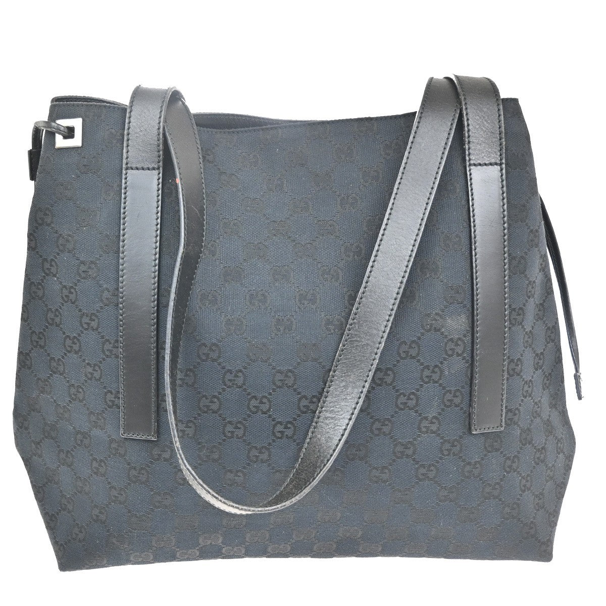 Gucci Vintage tote GG Canvas, BLACK, CANVAS, Tote bag