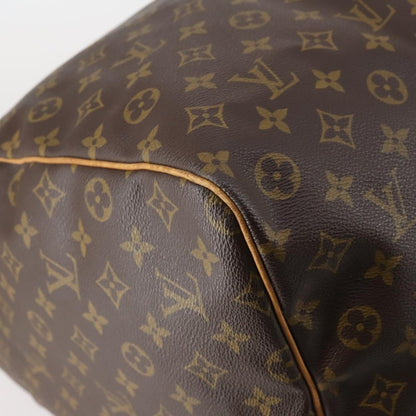 Louis Vuitton Keepall Bag Monogram Canvas, BROWN, CANVAS, Travel bag
