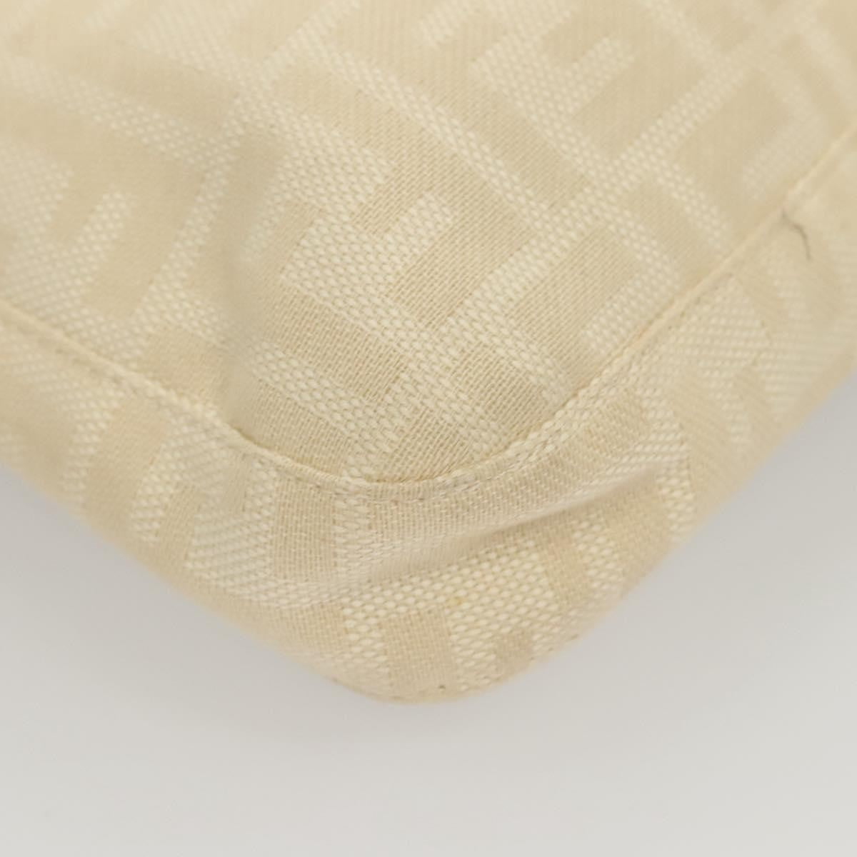 Fendi Mamma Baguette Shoulder Bag Canvas, BEIGE, CANVAS, Shoulder bag