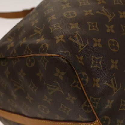 Louis Vuitton Keepall Bandouliere Bag Monogram Canvas, BROWN, CANVAS, Travel bag
