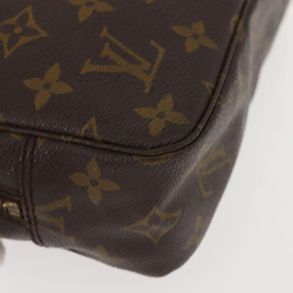 Louis Vuitton Trousse Toiletry Pouch Monogram Canvas, BROWN, CANVAS, Toiletry Case