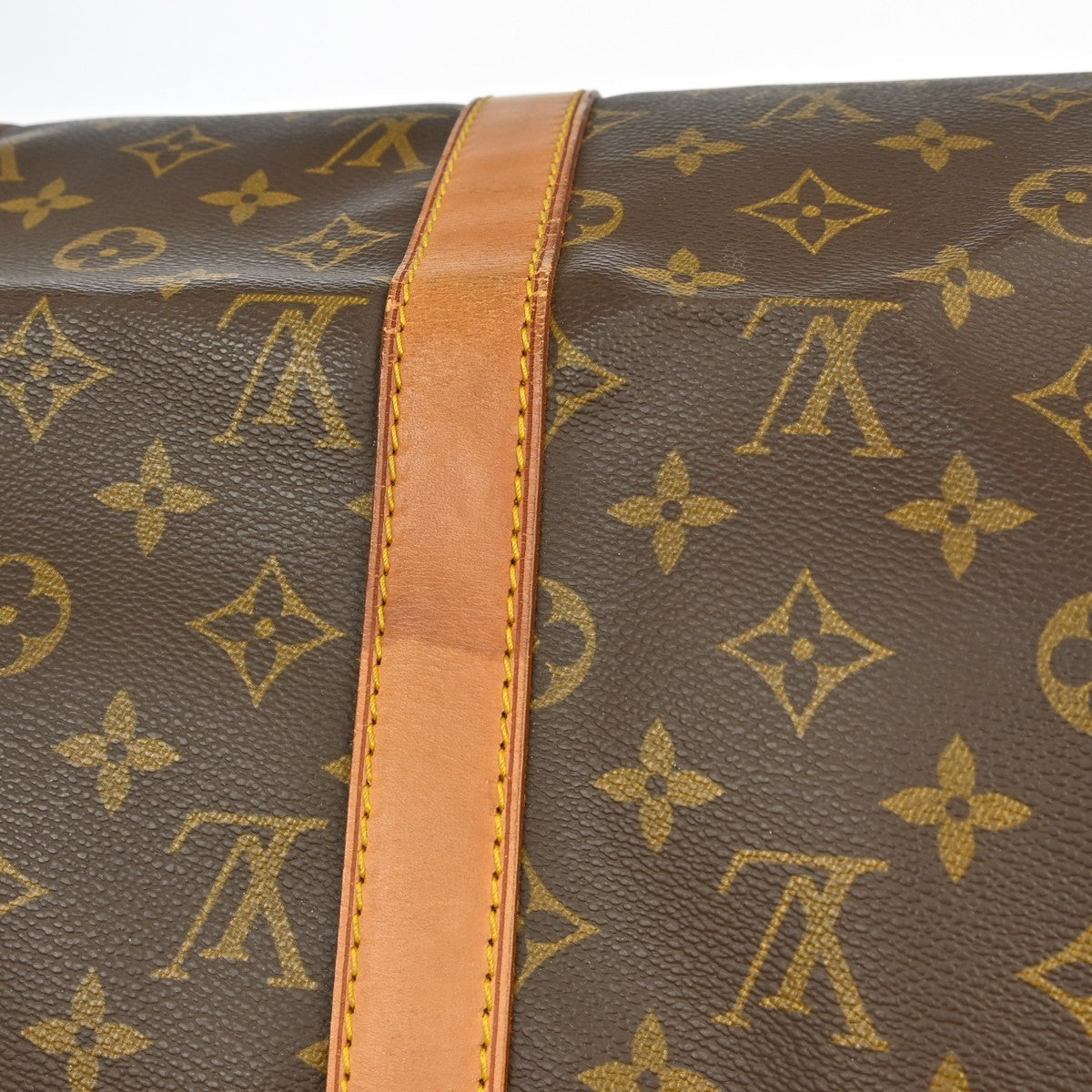 Louis Vuitton Keepall Bag Monogram Canvas, Brown, Canvas, Travel Bag