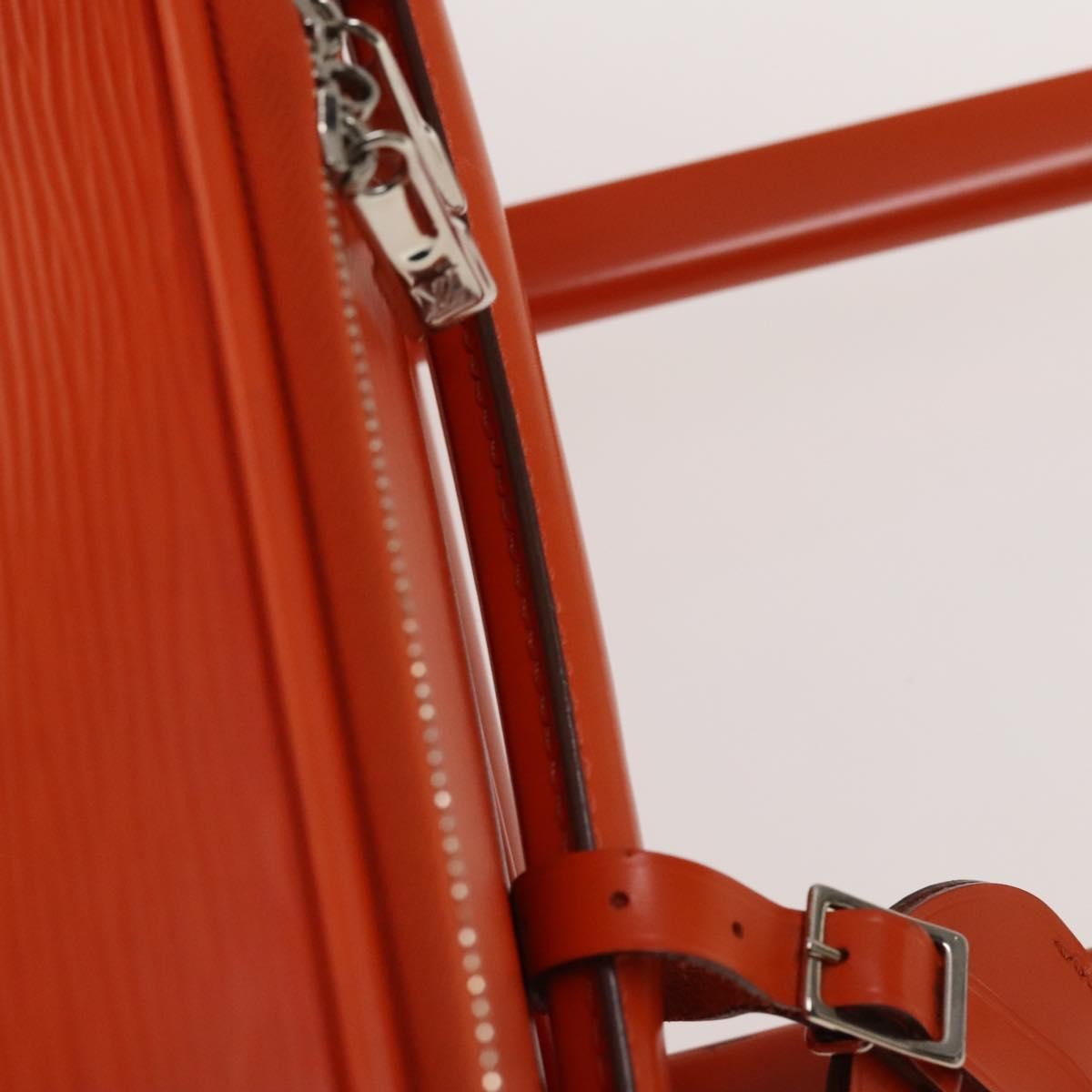 Louis Vuitton Pegase Luggage Epi Leather, ORANGE, LEATHER, Travel bag