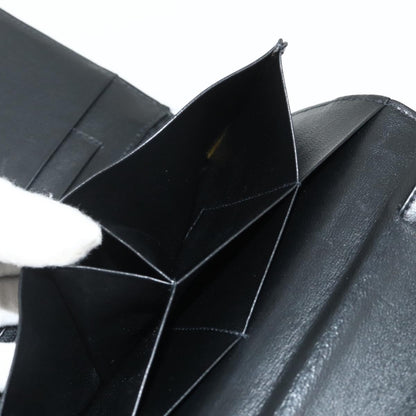 Chanel Flap Clutch Leather, Black, Leather, Clutch