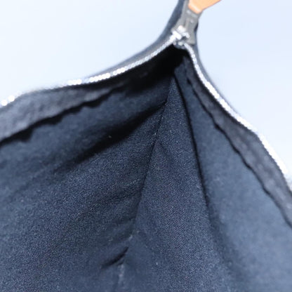 Hermes Bora Bora Pouch Toile, BLACK, CANVAS, Tote bag