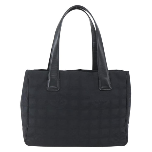 Chanel Travel Line Tote Nylon, BLACK, NYLON, Tote bag