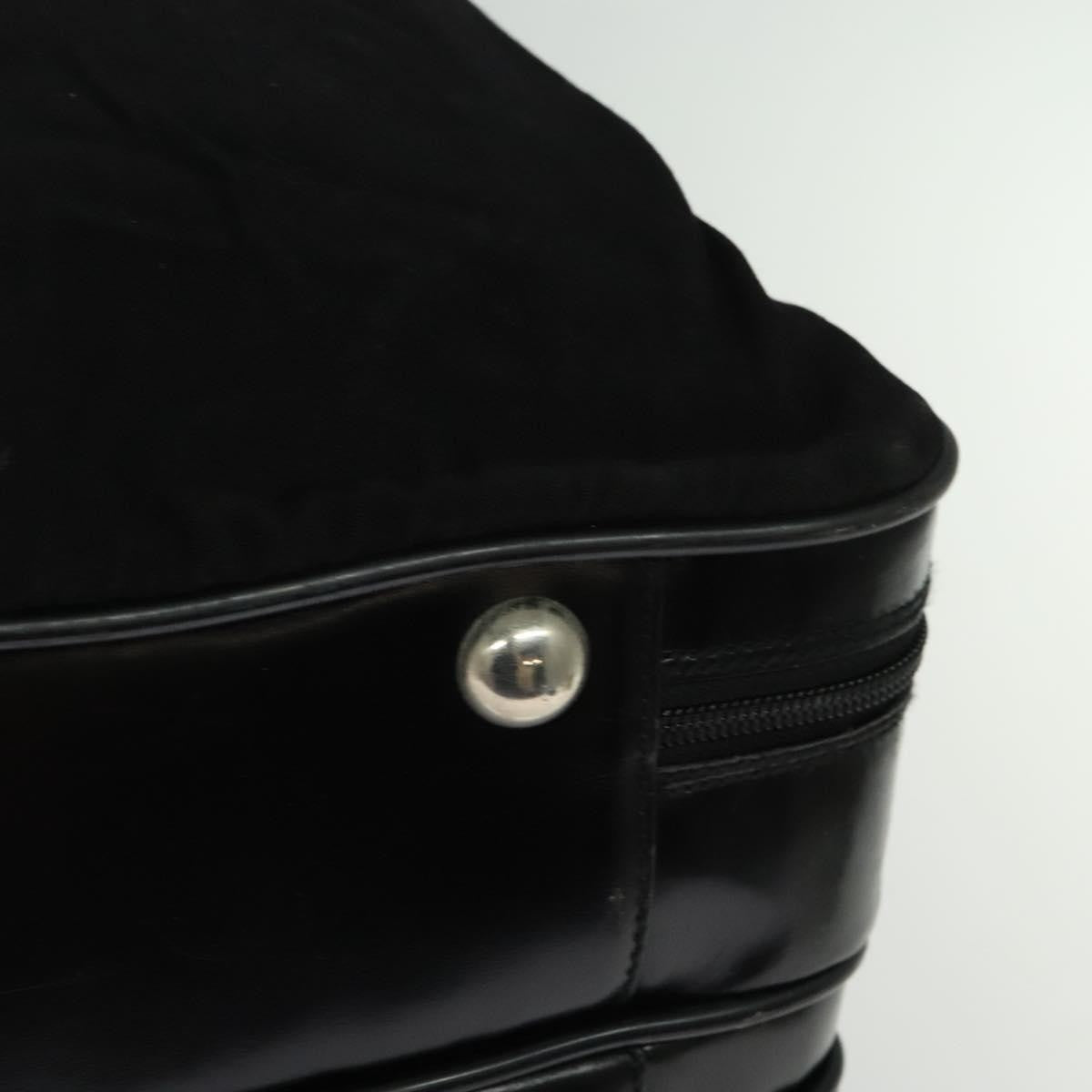 Gucci Vintage Boston Bag Canvas, BLACK, CANVAS, Travel bag