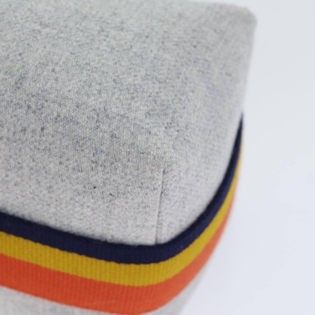 Hermes Bride à Brac Wool, GRAY, WOOL, Scarve & shawl