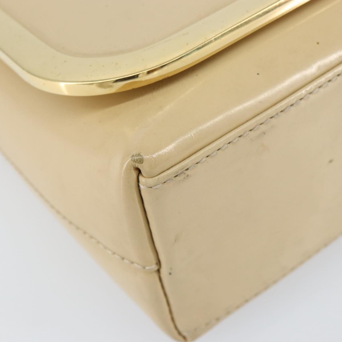 Gucci Vintage Shoulder Bag Patent leather, BEIGE, PATENT_LEATHER, Shoulder bag