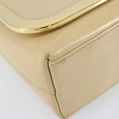 Gucci Vintage Shoulder Bag Patent leather, BEIGE, PATENT_LEATHER, Shoulder bag