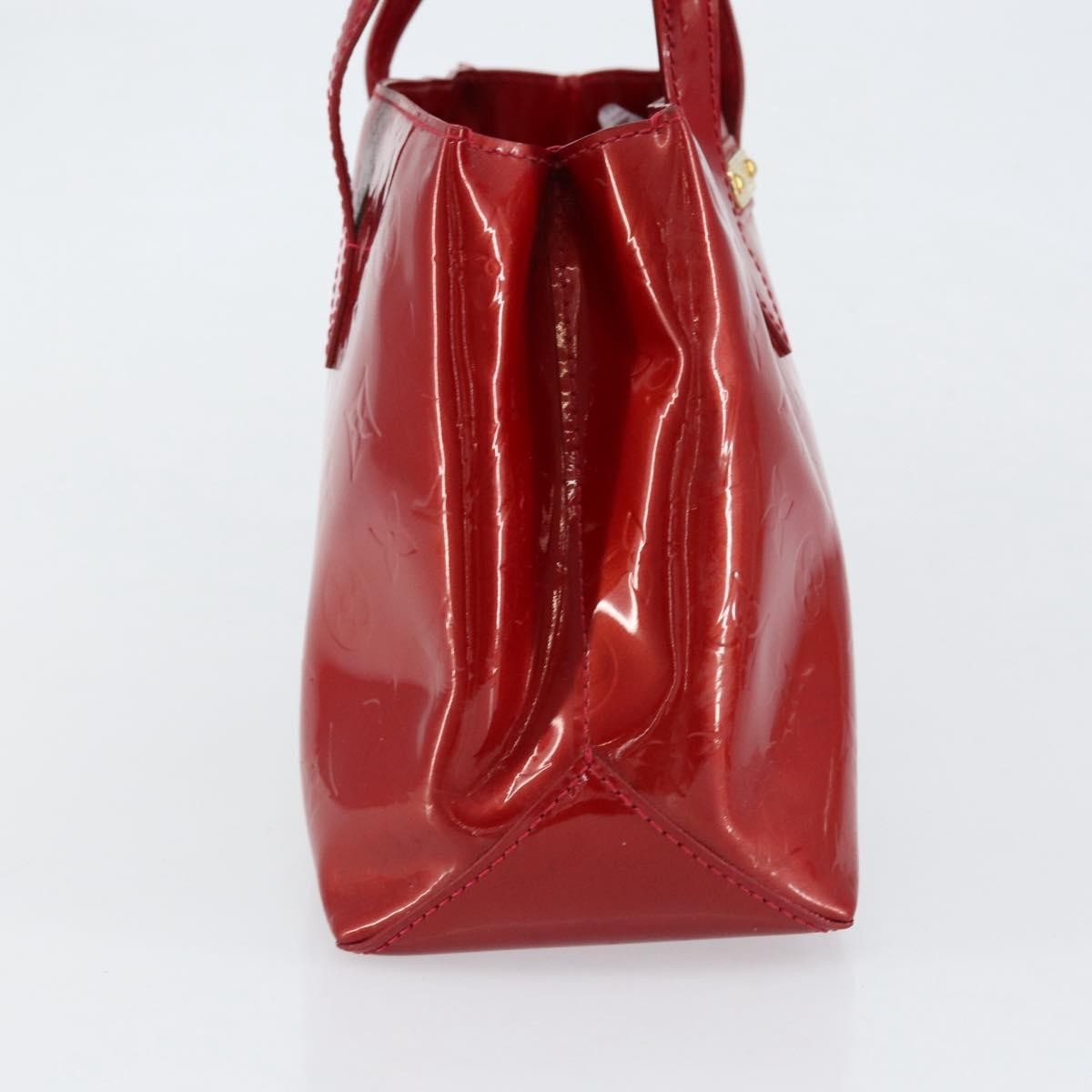 Louis Vuitton Wilshire Handbag Monogram Vernis, RED, PATENT_LEATHER, Handbag