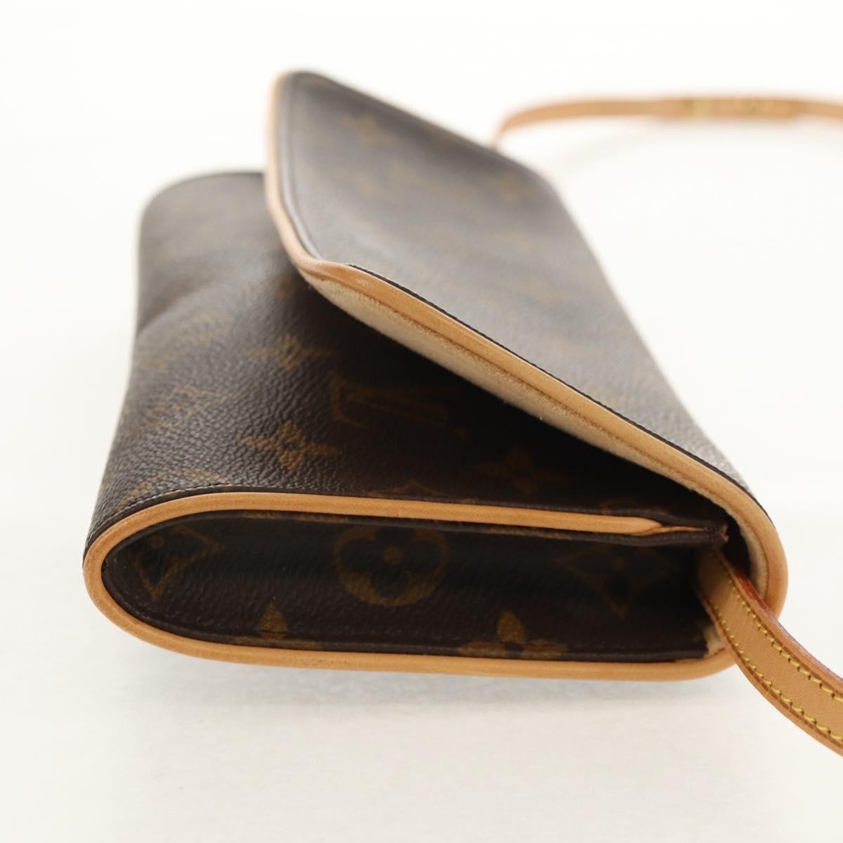 Louis Vuitton Twin Handbag Monogram Canvas, BROWN, CANVAS, Shoulder bag