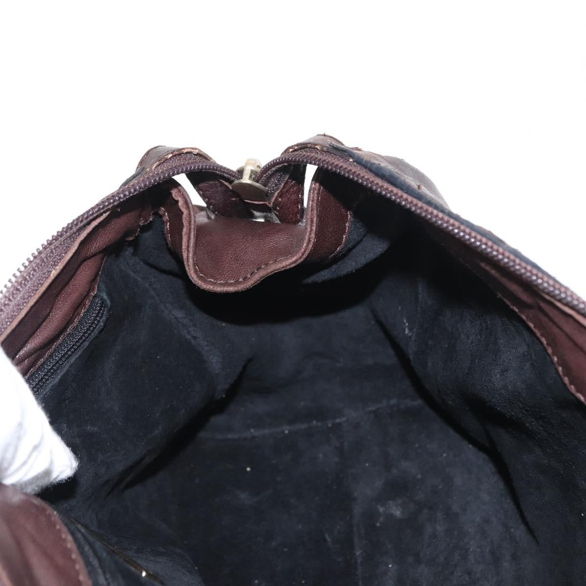 Bottega Veneta Intrecciato Handbag Leather, BROWN, LEATHER, Handbag