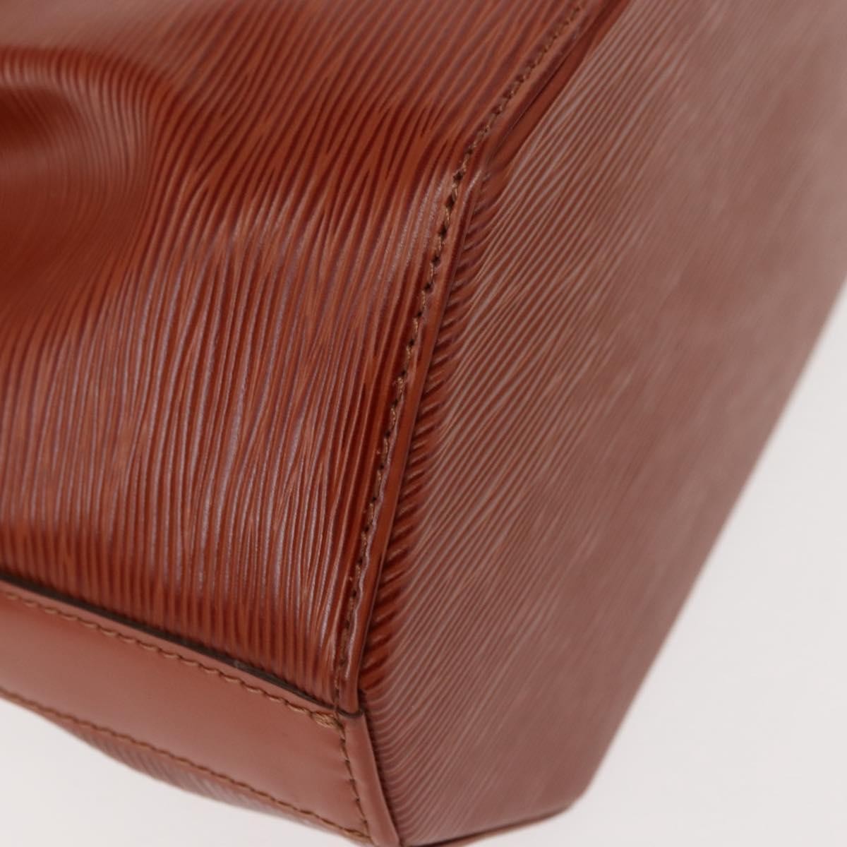 Louis Vuitton Vintage Sac d'Epaule Handbag Epi Leather, BROWN, LEATHER, Shoulder bag