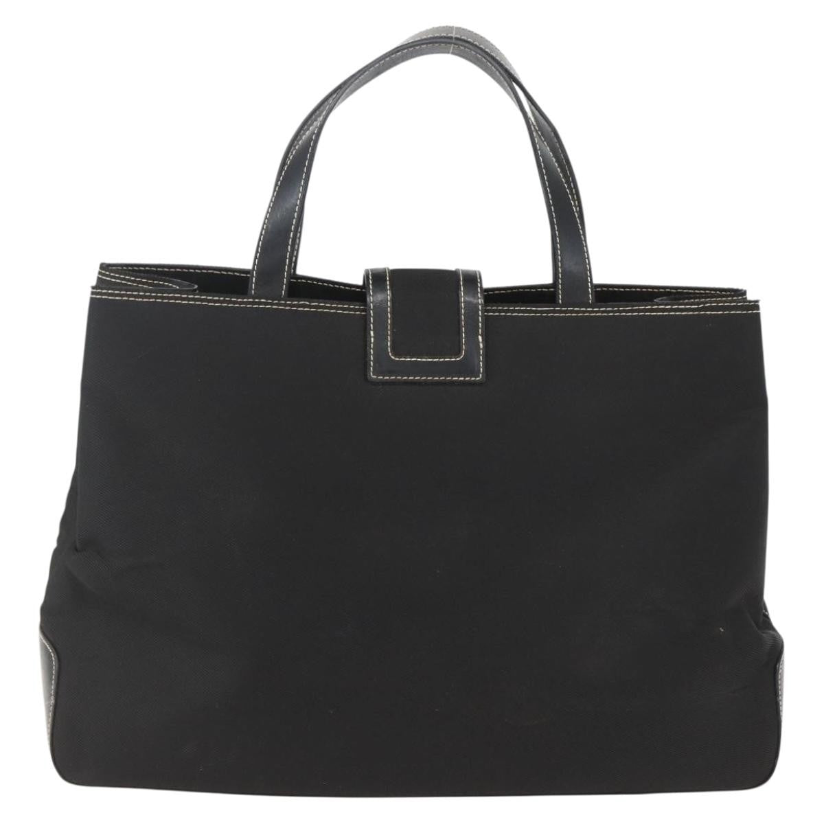 Givenchy Vintage Handbag Canvas, BLACK, CANVAS, Handbag