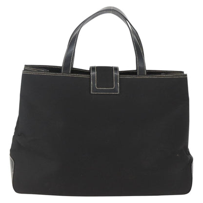 Givenchy Vintage Handbag Canvas, BLACK, CANVAS, Handbag
