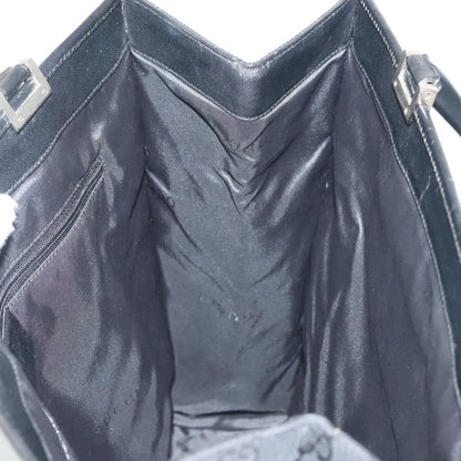 "Gucci Vintage Jackie Tote Canvas, Leather", BLACK, CANVAS, Tote bag