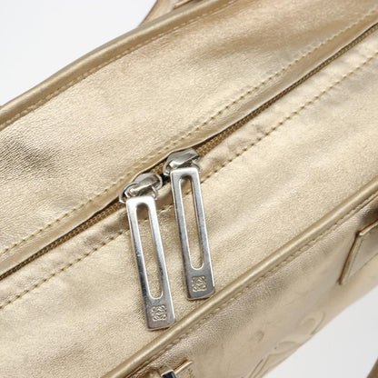 Loewe Amazona Bag Leather, GOLD, LEATHER, Handbag