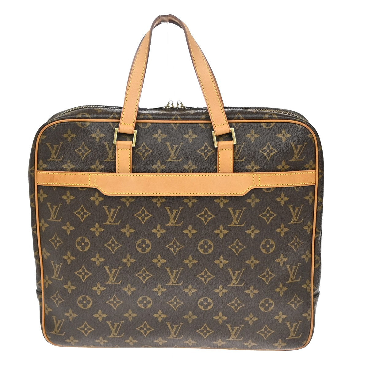 Louis Vuitton Porte-Documents Pegase Bag Monogram Canvas, BROWN, CANVAS, Briefcase