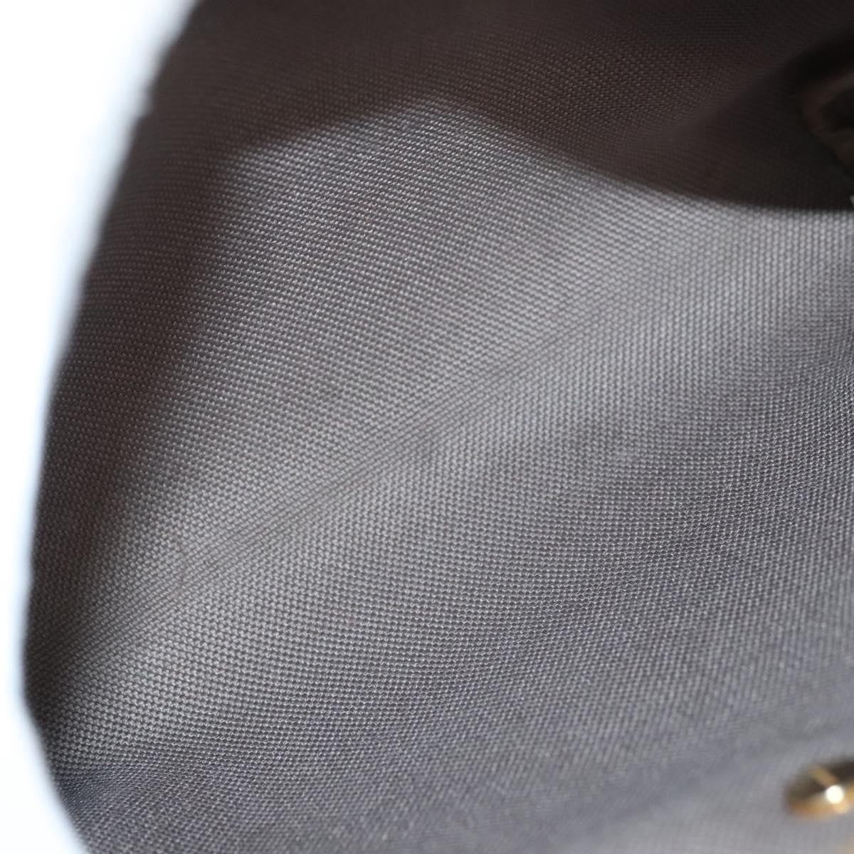 Christian Dior Vintage Honeycomb Shoulder Bag Canvas, BEIGE, CANVAS, Shoulder bag