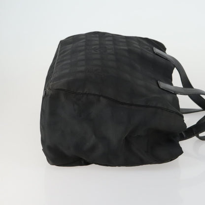 Chanel Fourre Tout Tote Multicolor Toile, BLACK, NYLON, Handbag