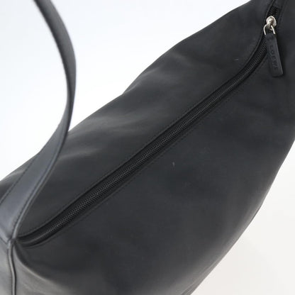 Loewe Vintage Shoulder Bag Leather, BLACK, LEATHER, Shoulder bag