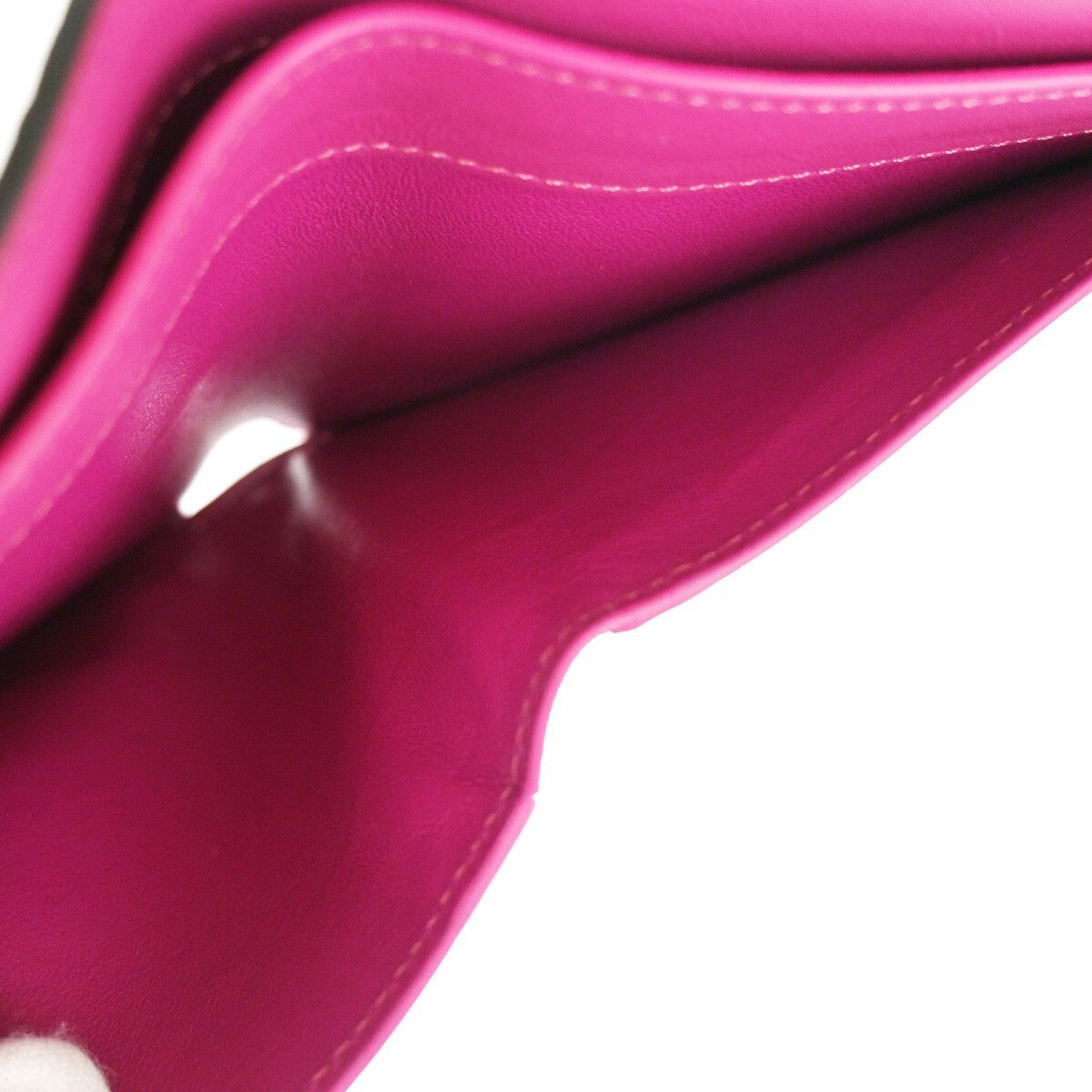 Fendi Peekaboo Wallet Leather, PINK, LEATHER, Wallets