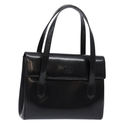 Gucci Vintage Handbag Leather, BLACK, LEATHER, Handbag