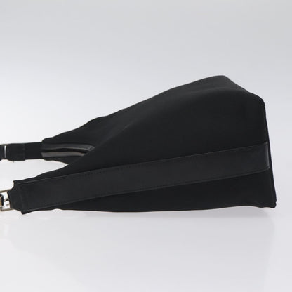 Gucci Zip Hobo Nylon, BLACK, NYLON, Shoulder bag