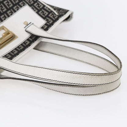 Fendi Zucca Tote bag Canvas, BLACK, CANVAS, Tote bag