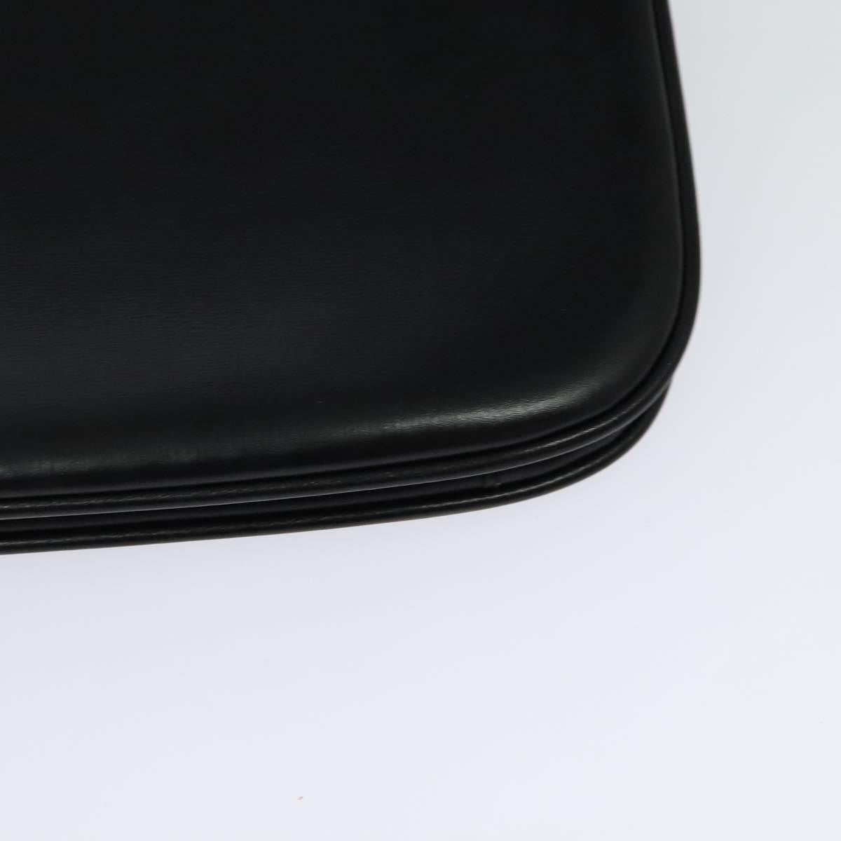 Bally Vintage Shoulder Bag Leather, Black, Leather, Shoulder Bag