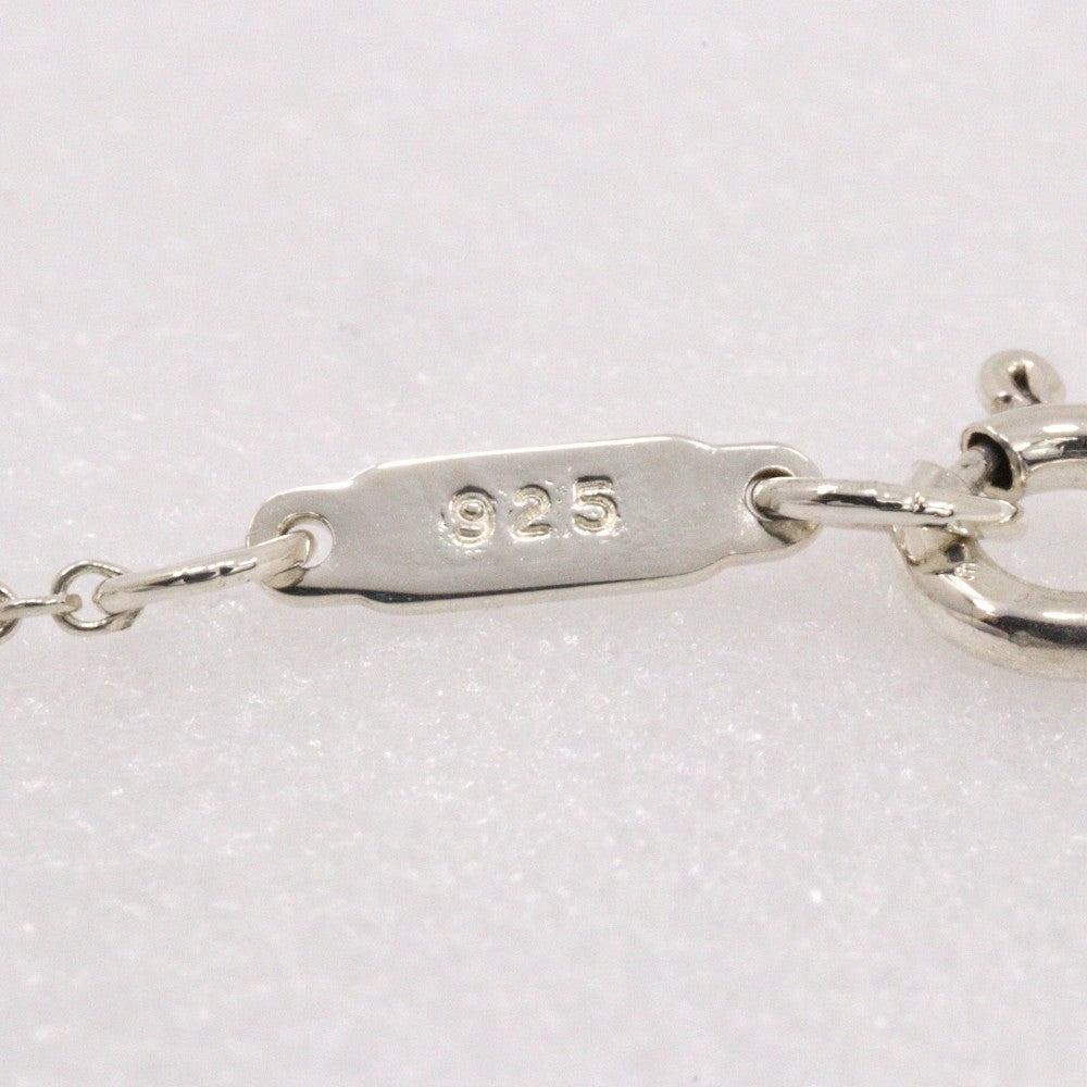 Tiffany & Co. Ribbon Bow Pendant Necklace Silver, SILVER, SILVER, Necklace