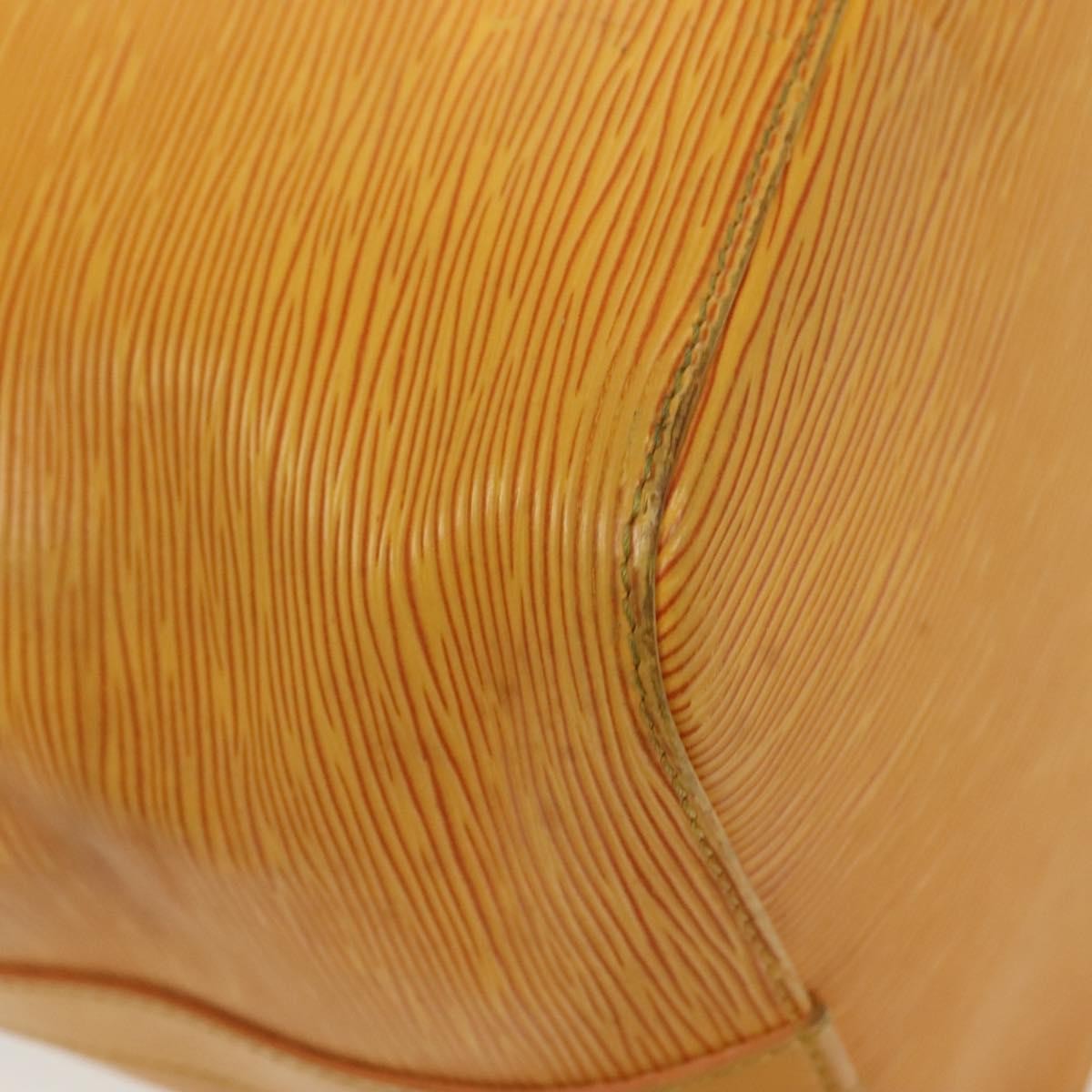 Louis Vuitton Petit Noe Handbag Epi Leather, YELLOW, LEATHER, Handbag