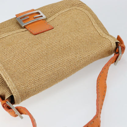 Fendi Mama Forever Bag Raphia, BEIGE, WOOD, Bag