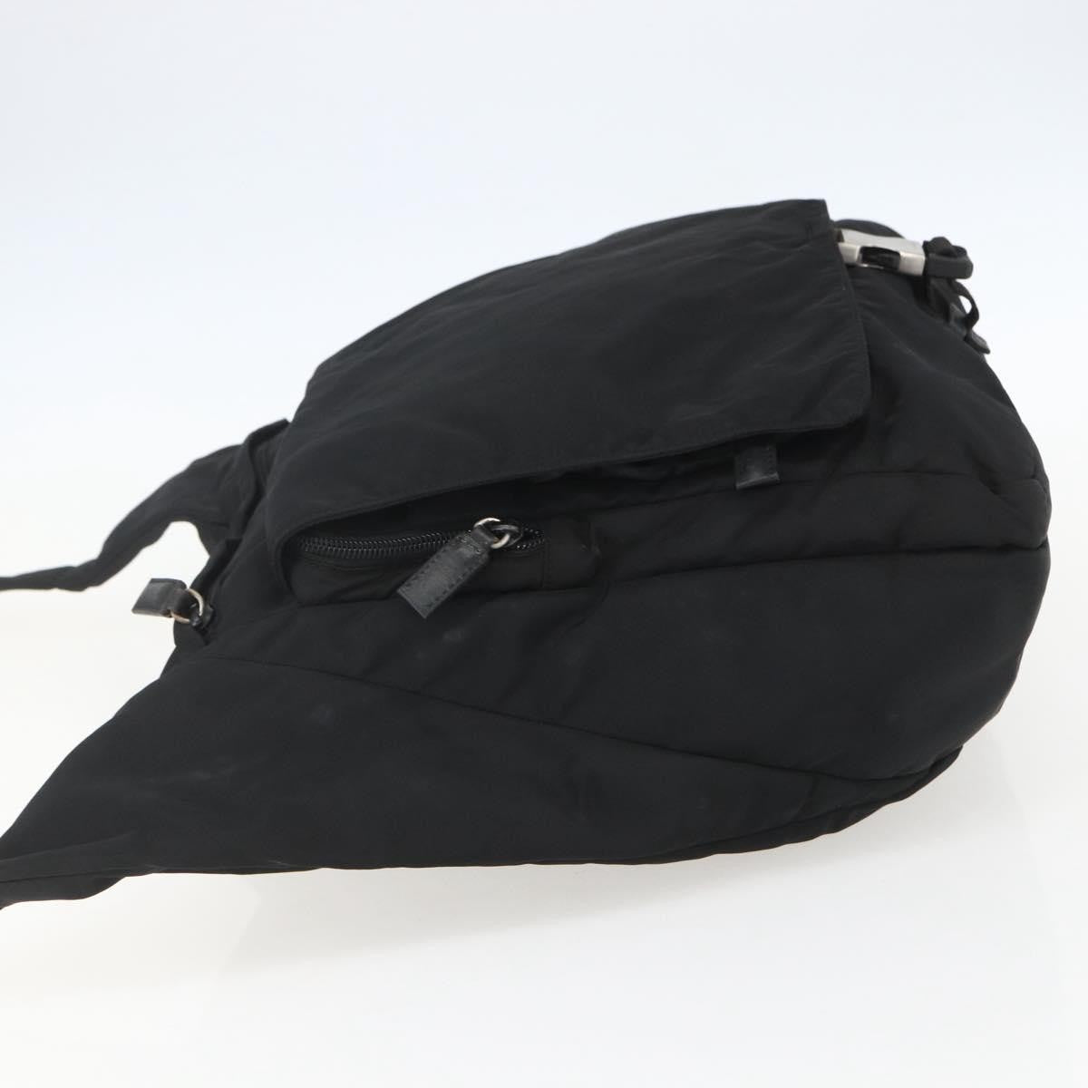 Prada Vintage Shoulder Bag Tessuto, BLACK, NYLON, Shoulder bag