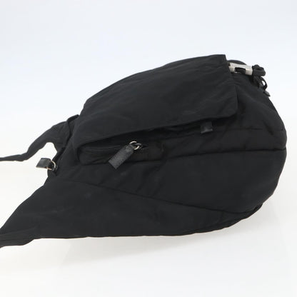 Prada Vintage Shoulder Bag Tessuto, BLACK, NYLON, Shoulder bag