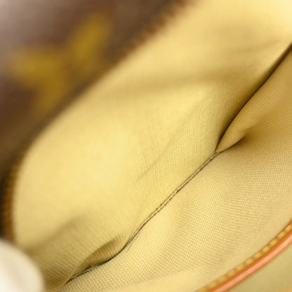 Louis Vuitton Deauville Handbag Monogram Canvas, BROWN, CANVAS, Handbag