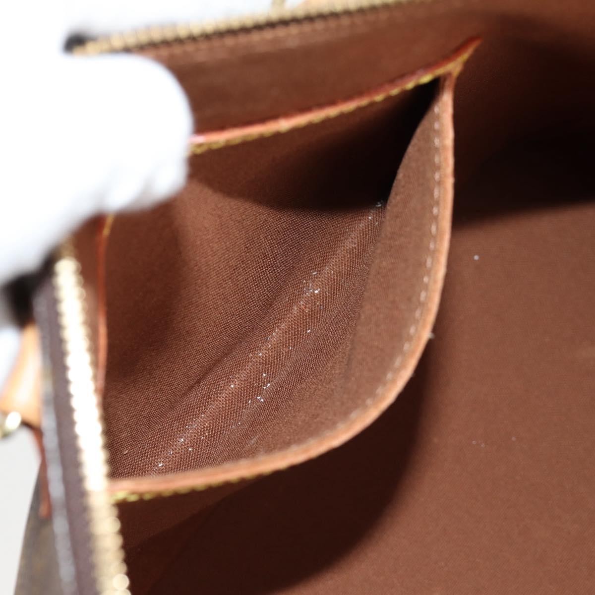 Louis Vuitton Alma Handbag Monogram Canvas, BROWN, CANVAS, Handbag